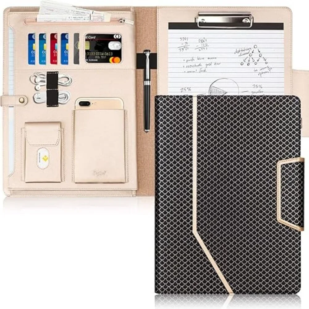 Toplive Business Executive Padfolio Conference Folder EUC 13